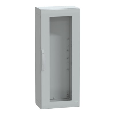 Floor standing encl. polyester vers.PLA compl.sealed 1250x500x320 IP65 glazed