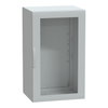 Floor standing encl. polyester vers.PLA compl.sealed 1250x750x620 IP65 glazed
