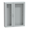 Floor standing encl. polyester vers.PLA compl.sealed 1500x1250x320 IP65 glazed