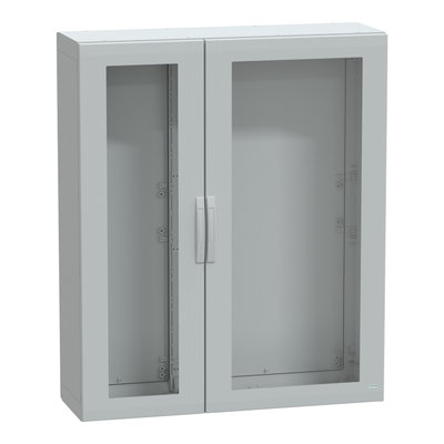 Floor standing encl. polyester vers.PLA compl.sealed 1500x1250x420 IP65 glazed