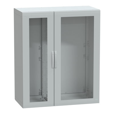 Floor standing encl. polyester vers.PLA compl.sealed 1500x1250x620 IP65 glazed