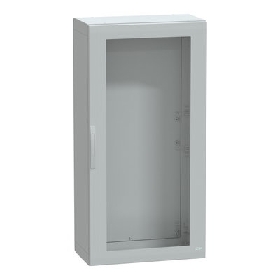 Floor standing encl. polyester vers.PLA compl.sealed 1500x750x420 IP65 glazed