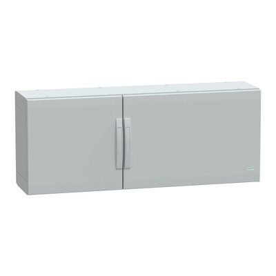 Floor standing enclosure polyester vers.PLA completely sealed 500x1250x320 IP65