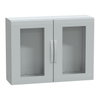 Floor standing encl. polyester vers.PLA compl.sealed 750x1000x320 IP65 glazed