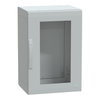 Floor standing encl. polyester vers.PLA compl.sealed 750x500x420 IP65 glazed