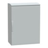 Floor standing encl. polyester vers.PLAT open top w/ canopy 1000x750x420 IP44