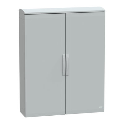 Floor standing encl. polyester vers.PLAT open top w/ canopy 1250x1000x320 IP44