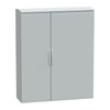 Floor standing encl. polyester vers.PLAT open top w/ canopy 1500x1250x420 IP44