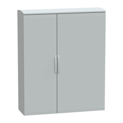 Floor standing encl. polyester vers.PLAT open top w/ canopy 1500x1250x420 IP44