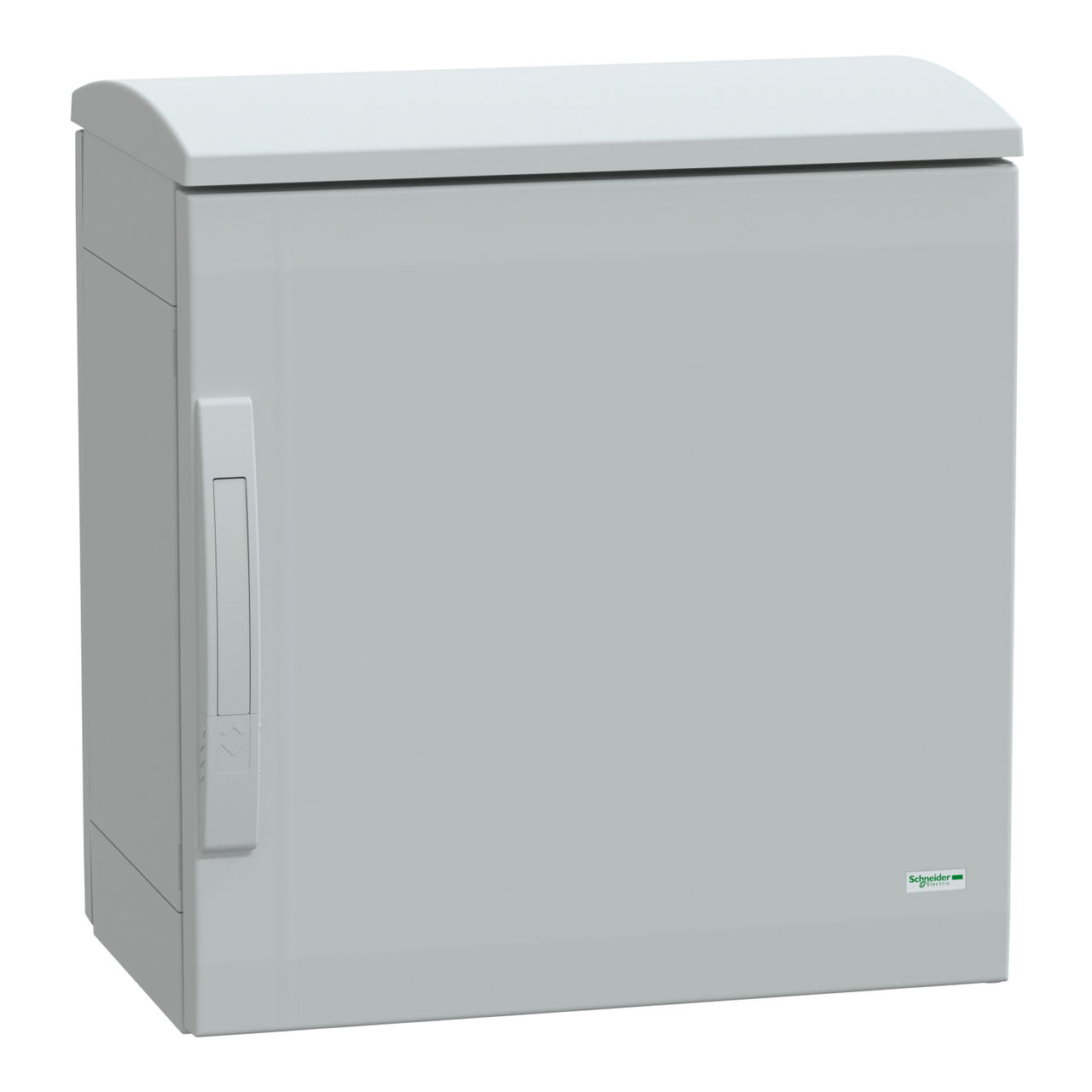 Floor standing encl. polyester vers.PLAT open top w/ canopy 500x500x320 IP44