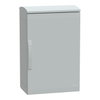Floor standing encl. polyester vers.PLAT open top w/ canopy 750x500x320 IP44