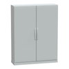 Floor standing encl.polyester vers.PLAZ w/plinth open bottom 1250x1000x320 IP54