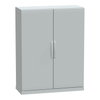 Floor standing encl.polyester vers.PLAZ w/plinth open bottom 1250x1000x420 IP54