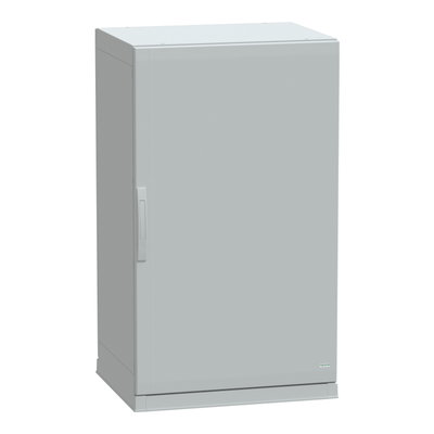 Floor standing encl.polyester vers.PLAZ w/plinth open bottom 1250x750x620 IP54