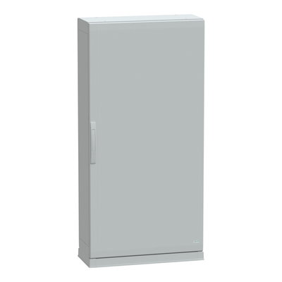 Floor standing encl.polyester vers.PLAZ w/plinth open bottom 1500x750x320 IP54