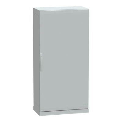 Floor standing encl.polyester vers.PLAZ w/plinth open bottom 1500x750x420 IP54