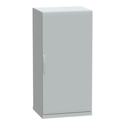 Floor standing encl.polyester vers.PLAZ w/plinth open bottom 1500x750x620 IP54