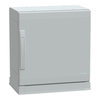 Floor standing encl.polyester vers.PLAZ w/plinth open bottom 500x500x320 IP54