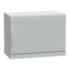 Floor standing encl.polyester vers.PLAZ w/plinth open bottom 500x750x420 IP54