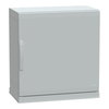 Floor standing encl.polyester vers.PLAZ w/plinth open bottom 750x750x420 IP54