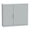 Floor standing encl.polyester vers.PLAZT w/open plinth+canopy 1000x1250x320 IP44