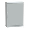 Floor standing encl.polyester vers.PLAZT w/open plinth+canopy 1000x750x320 IP44