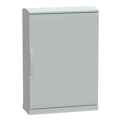 Floor standing encl.polyester vers.PLAZT w/open plinth+canopy 1000x750x320 IP44