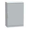 Floor standing encl.polyester vers.PLAZT w/open plinth+canopy 1000x750x420 IP44