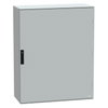 Wall-mounting encl. polyester monobloc IP66 H1056xW852xD350mm+bakelite m.plate