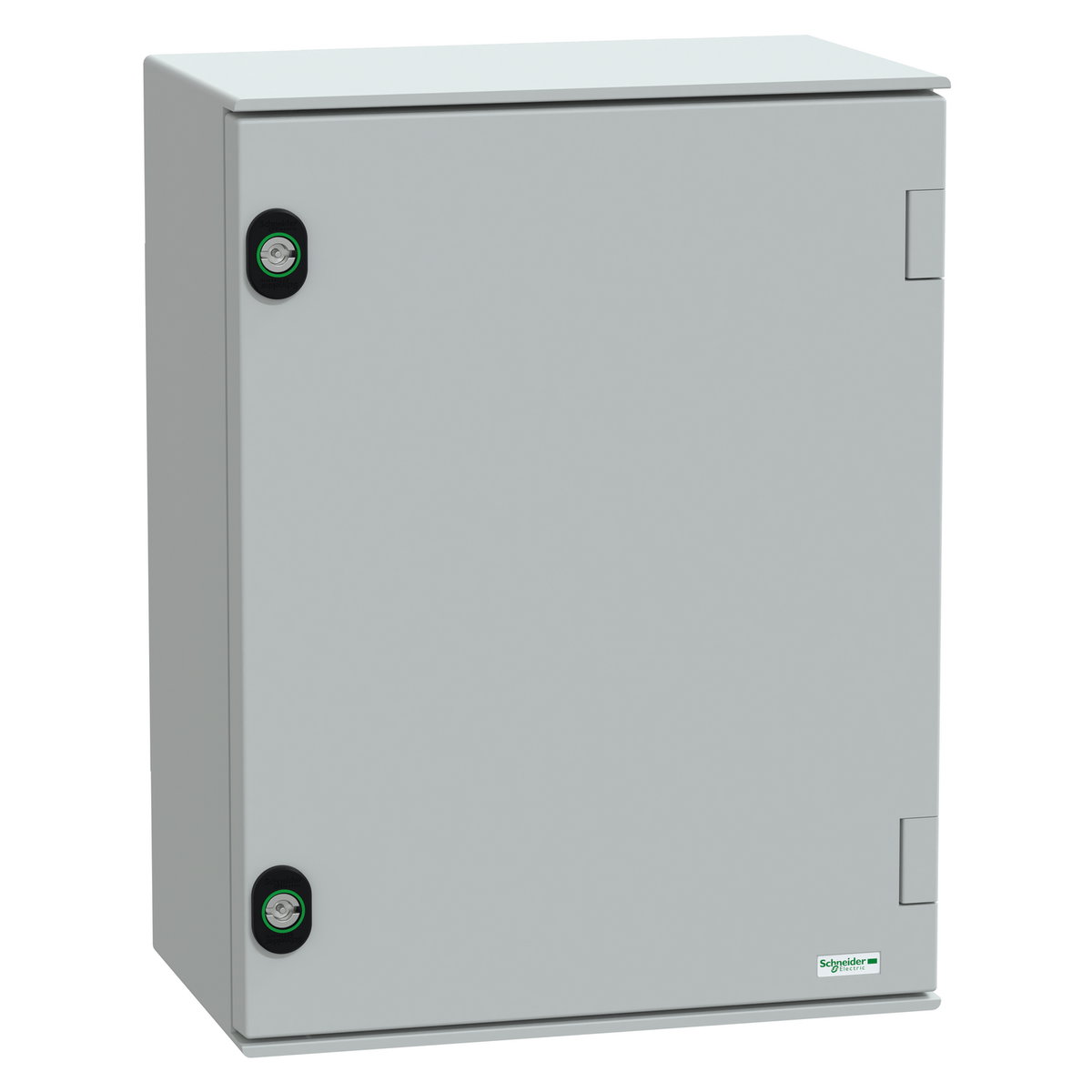 Wall-mounting encl. polyester monobloc IP66 H430xW330xD200mm+bakelite mount.pl.