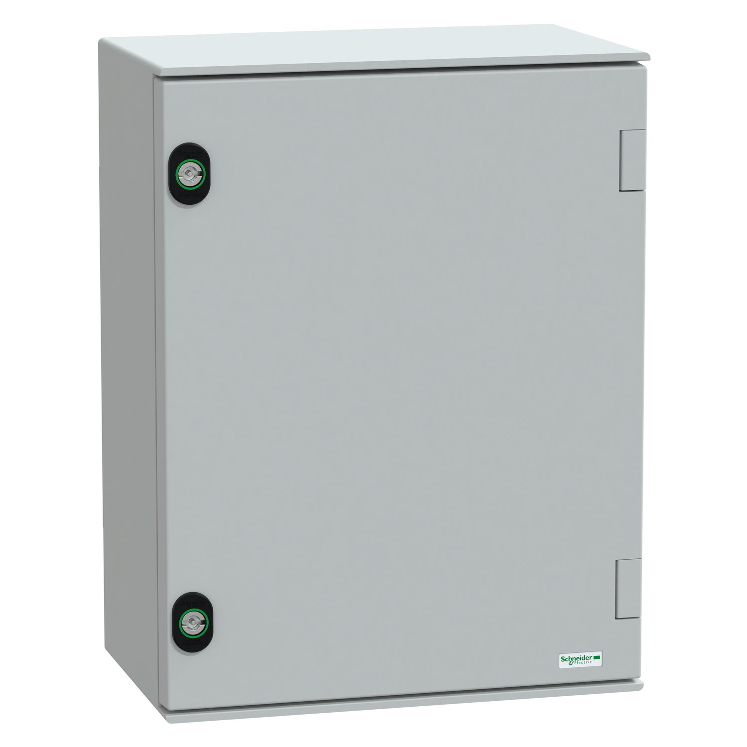 Wall-mounting encl. polyester monobloc IP66 H430xW330xD200mm+metal mount.plate