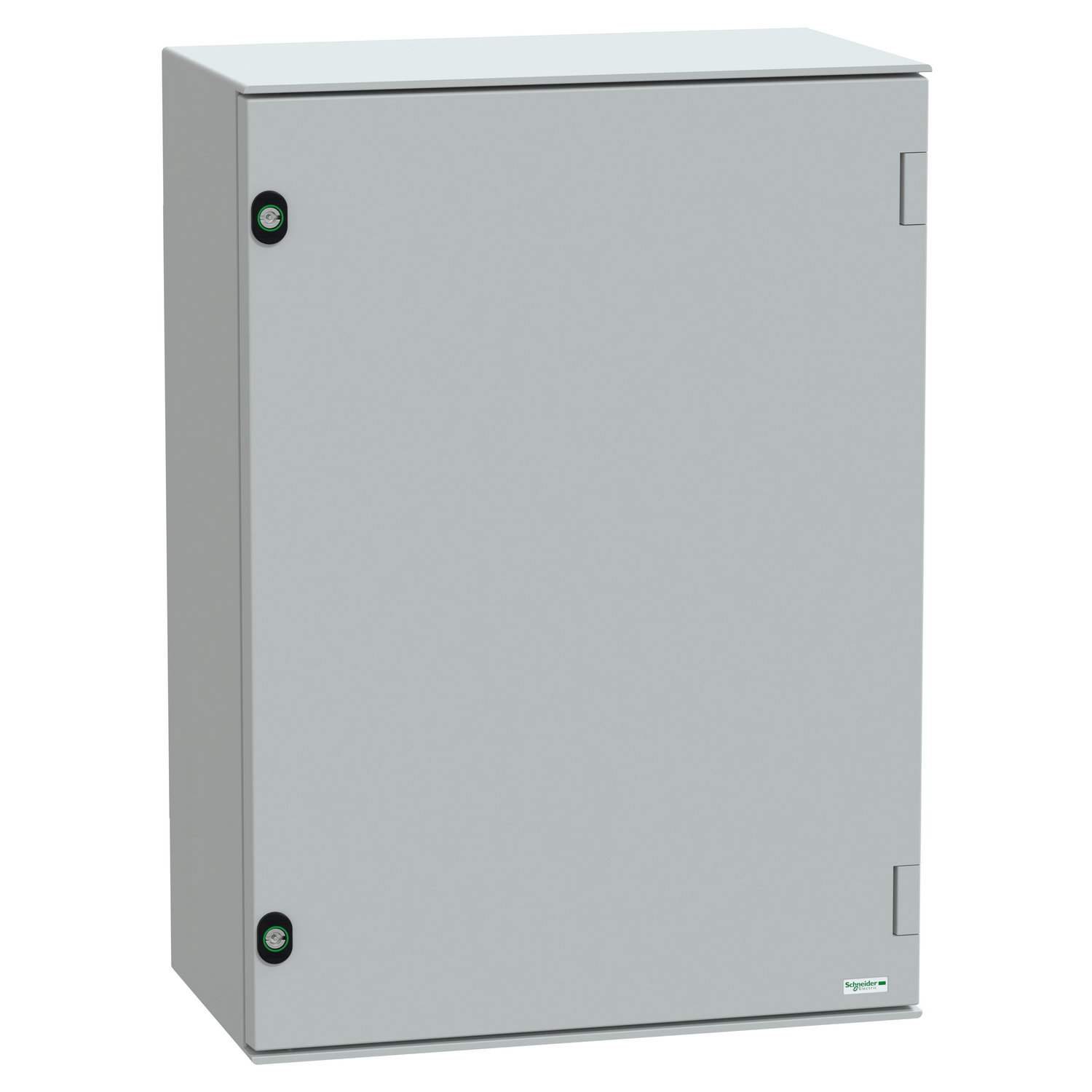 Wall-mounting encl. polyester monobloc IP66 H747xW536xD300mm+metal mount.plate