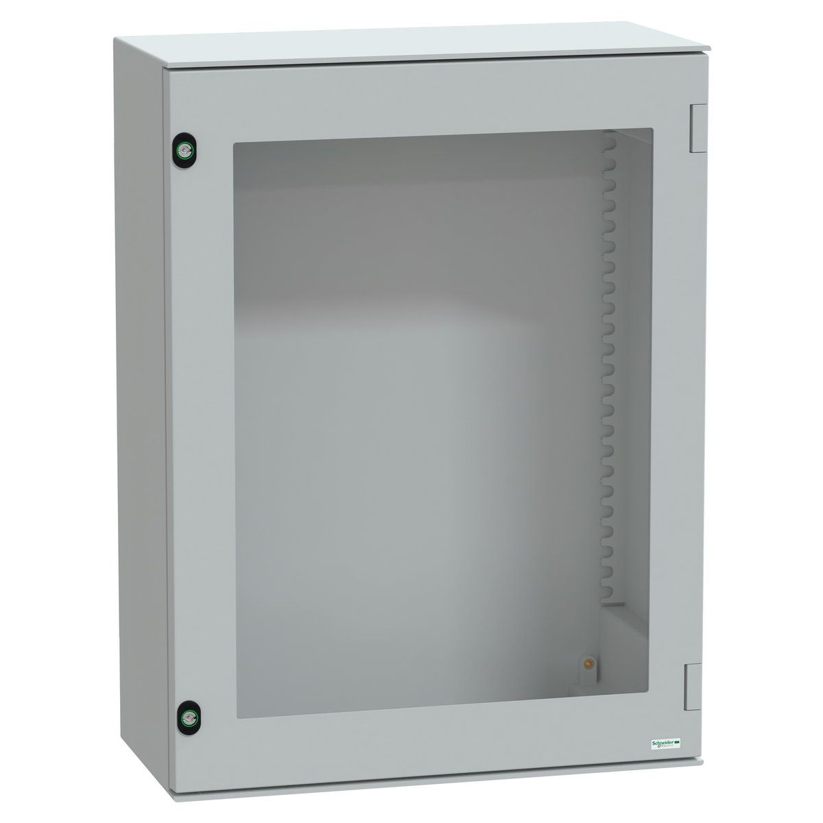 Wall-mounting enclosure polyester monobloc IP66 H847xW636xD300mm glazed door
