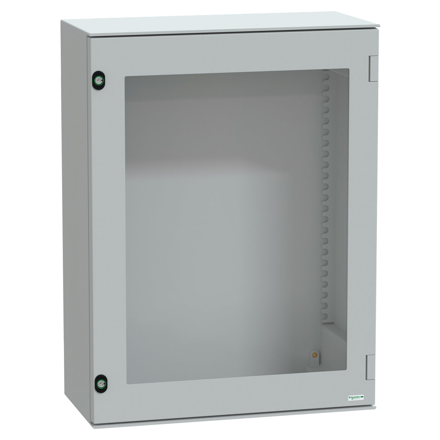 Wall-mounting enclosure polyester monobloc IP66 H847xW636xD300mm glazed door