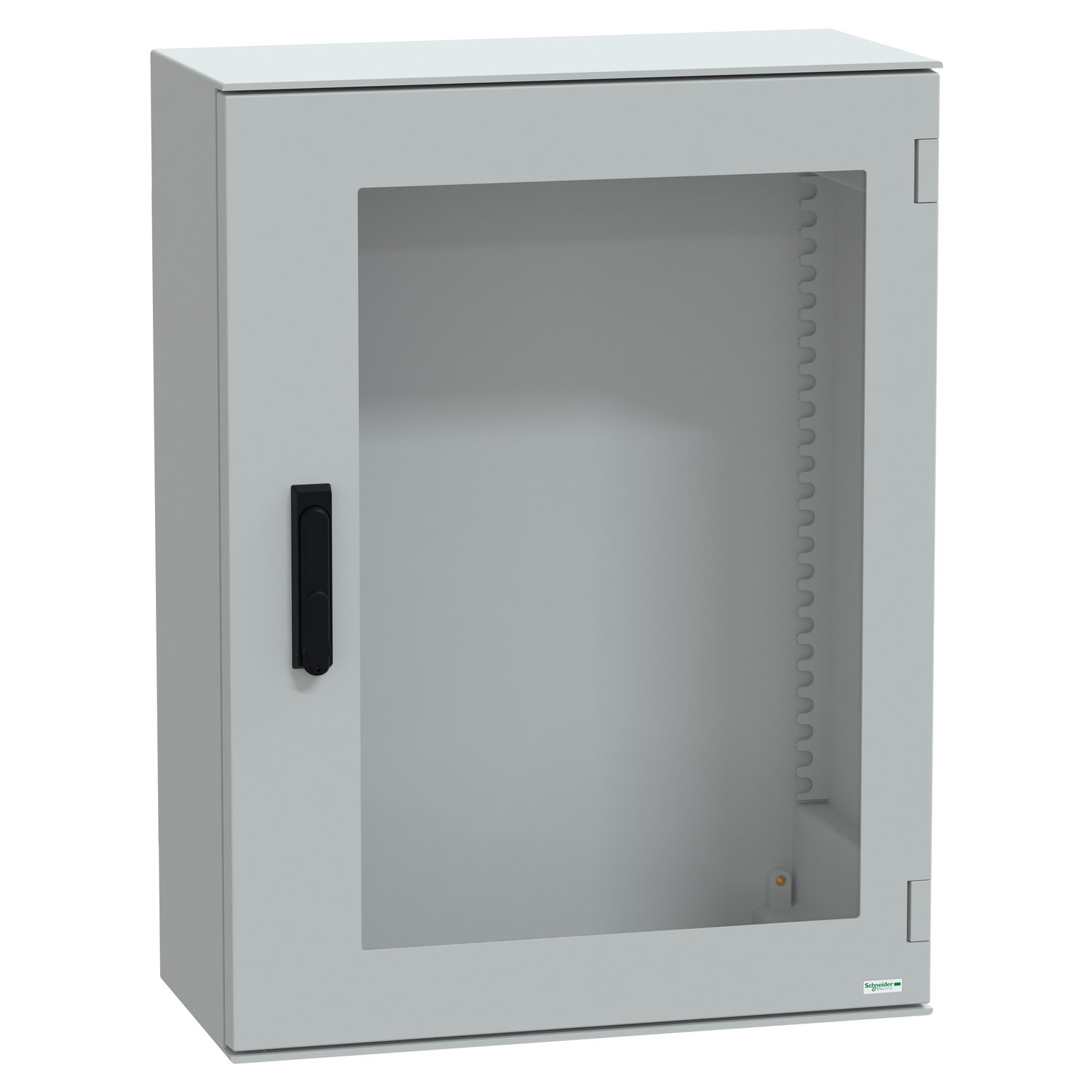Wall-mounting encl. polyester monobloc IP66 847x636x300mm 3p.lock glazed door