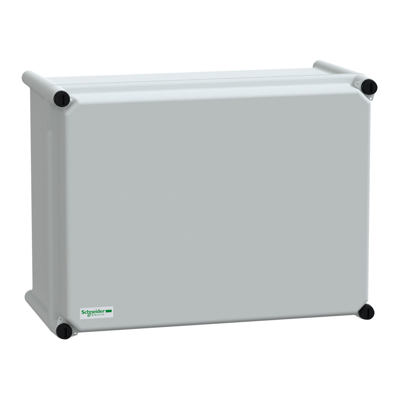PLS box, polyester rear, opaque PC cover IP65 27x36x18cm