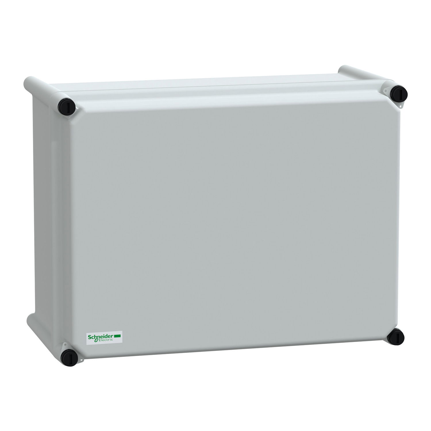 PLS box, polyester rear, opaque PC cover IP65 27x36x18cm