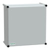 PLS box, polyester rear, opaque PC cover IP65 36x36x18cm