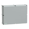 PLS box, polyester rear, opaque PC cover IP65 54x72x23cm