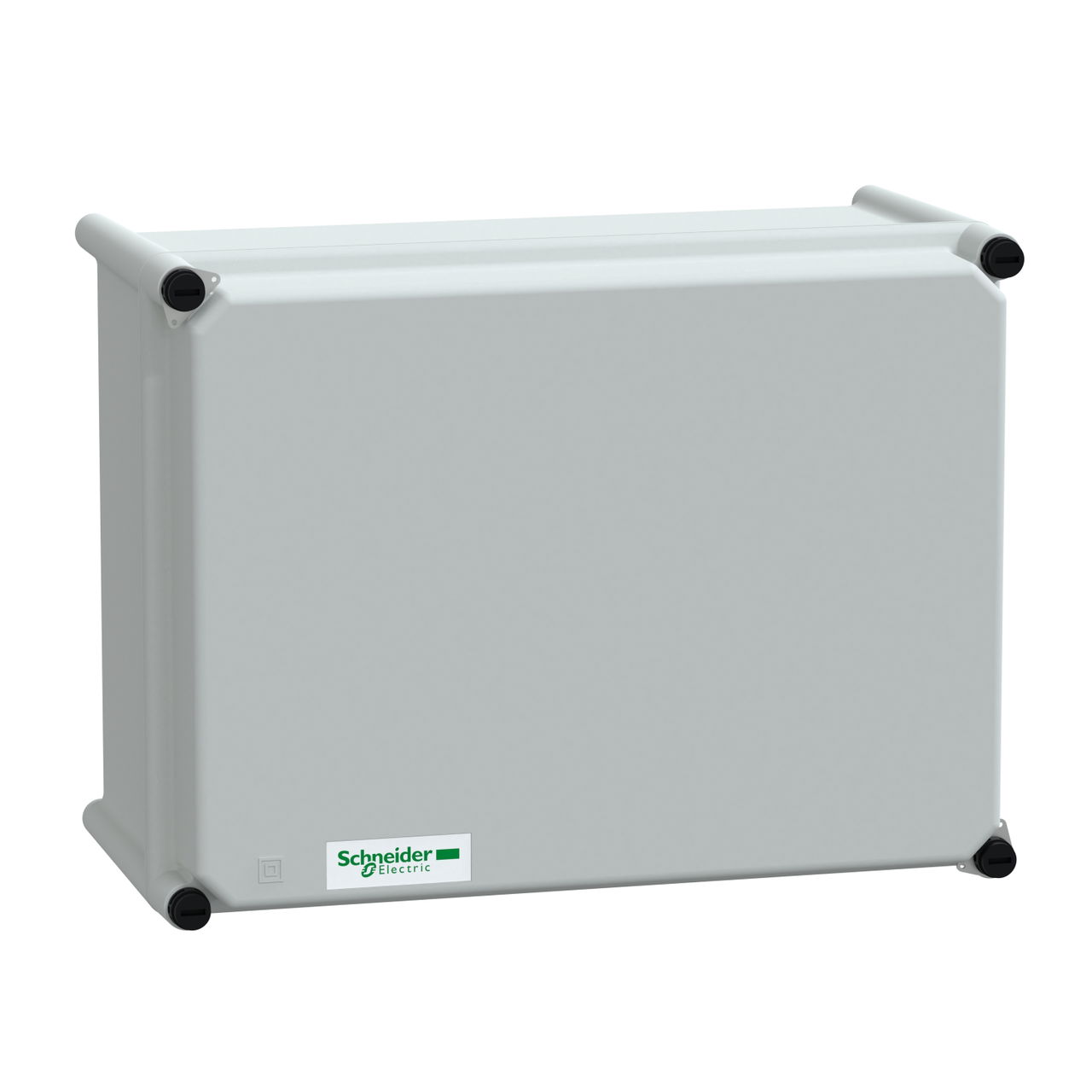 PLS box, polyester rear, polyester cover IP65 27x36x18cm