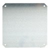Metallic mounting plate for PLS box 54x54cm