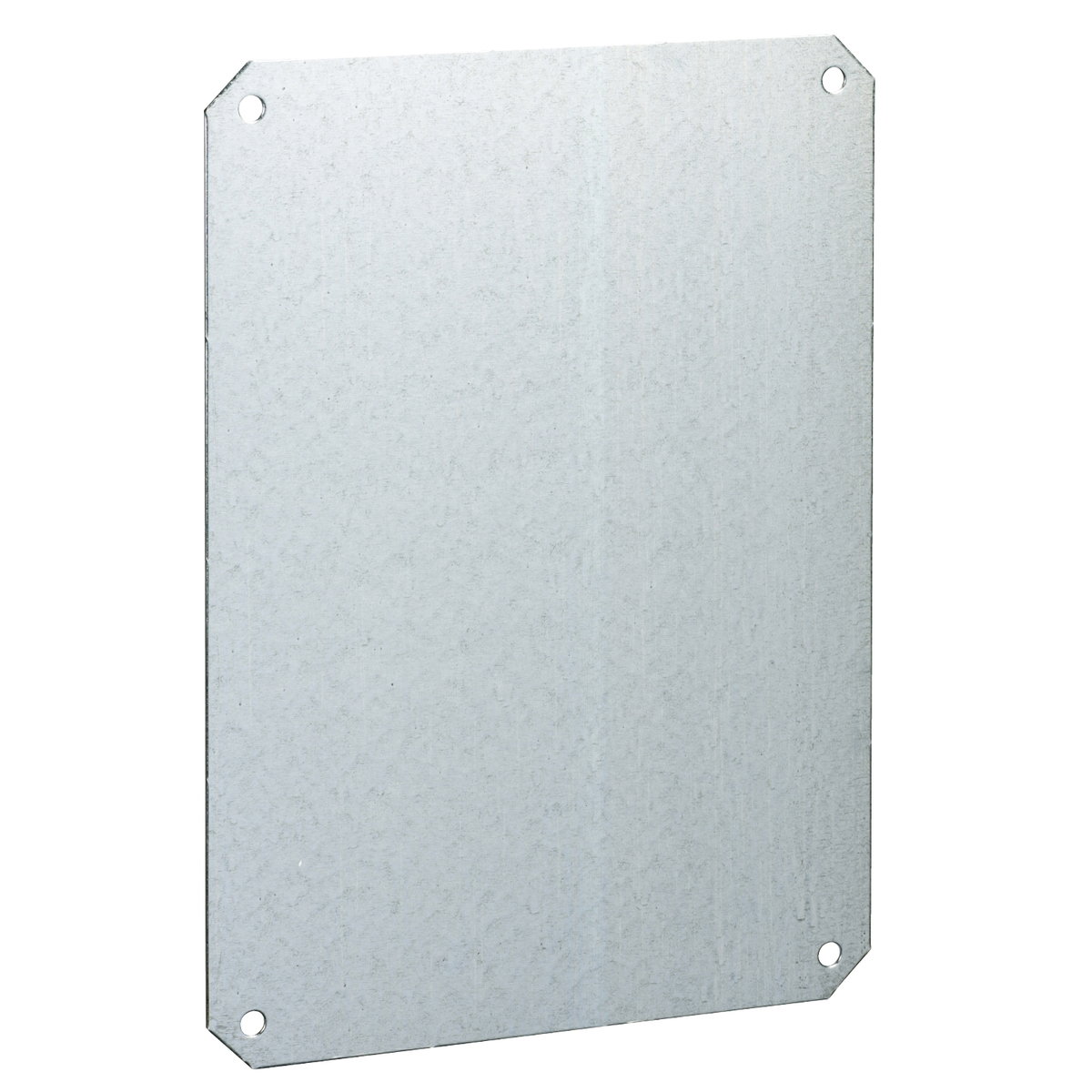 Placa de montaje metálica para caja PLS 27 x 54 cm