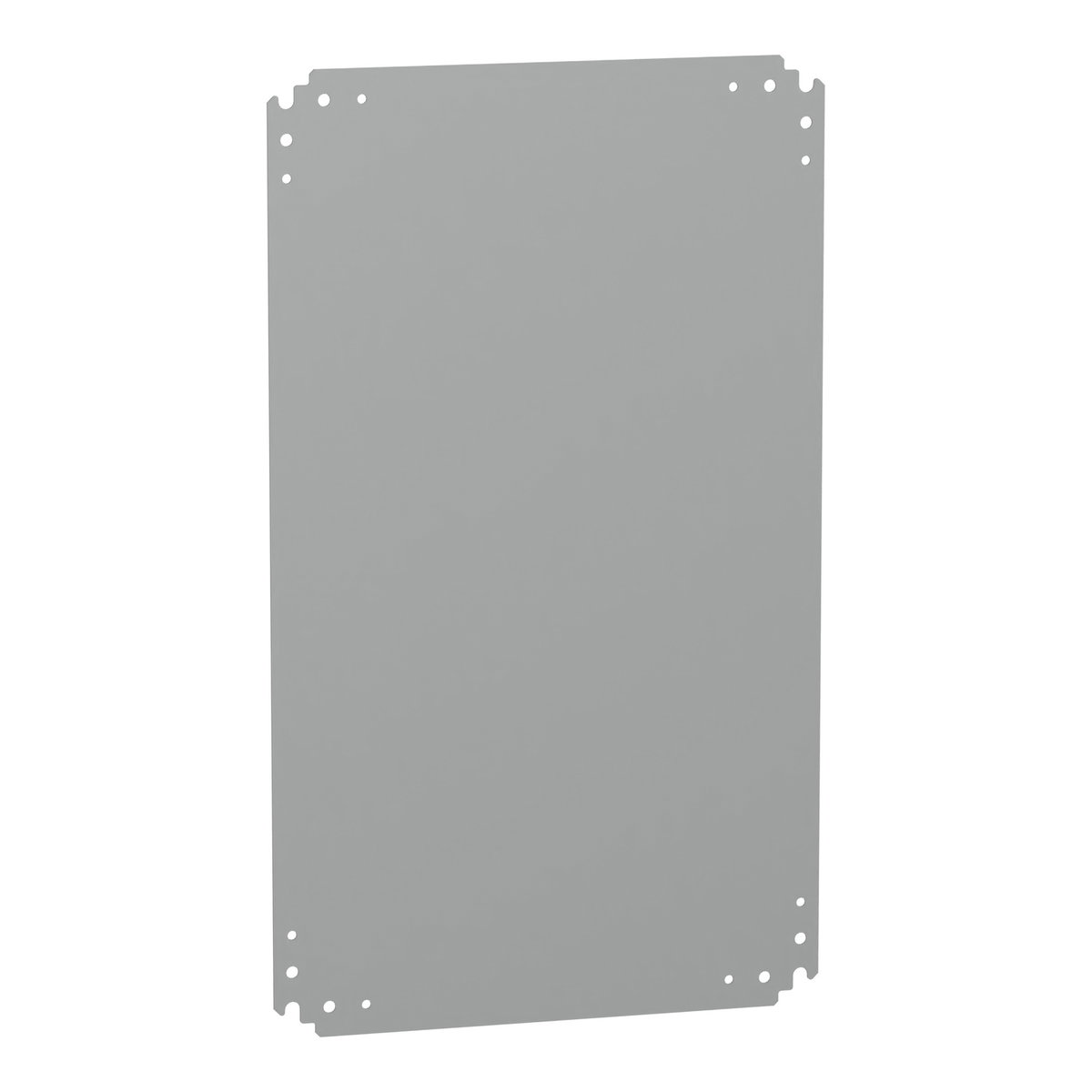 Metallic mounting plate for PLA enclosure H500xW750mm or H750xW500mm