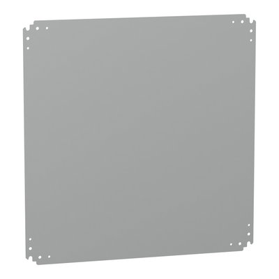 Metallic mounting plate for PLA enclosure H750xW750mm