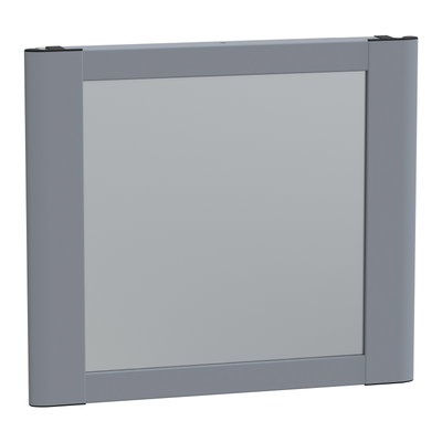 "HMI encl. PanelSet S3CM. H400xW400xD200IP54 IK10, RAL7035.Rear door."