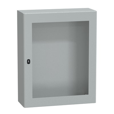 PanelSeT S3D tspt Tür ohne Montageplatte. H1000xB800xT300 IP66 IK08 RAL7035.