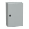 PanelSeT S3D Volltür mit Montageplatte H600xB400xT250.IP66 IK10 RAL7035.