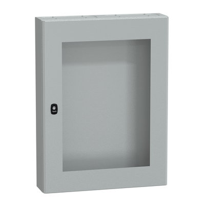 "PanelSet S3DM H800xW600xD150.IP66 IK10 RAL7035. top and bottom."