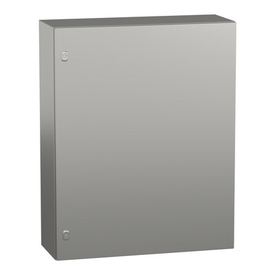 "PanelSet S3X stainless 316L, Scotch Brite® finish, H1000xW800xD300 mm."