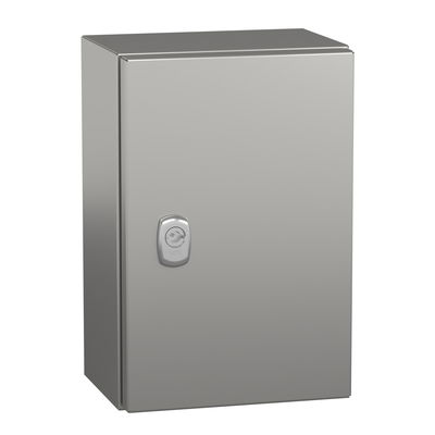 "PanelSet S3X stainless 304L, Scotch Brite® finish, H300xW200xD150 mm."